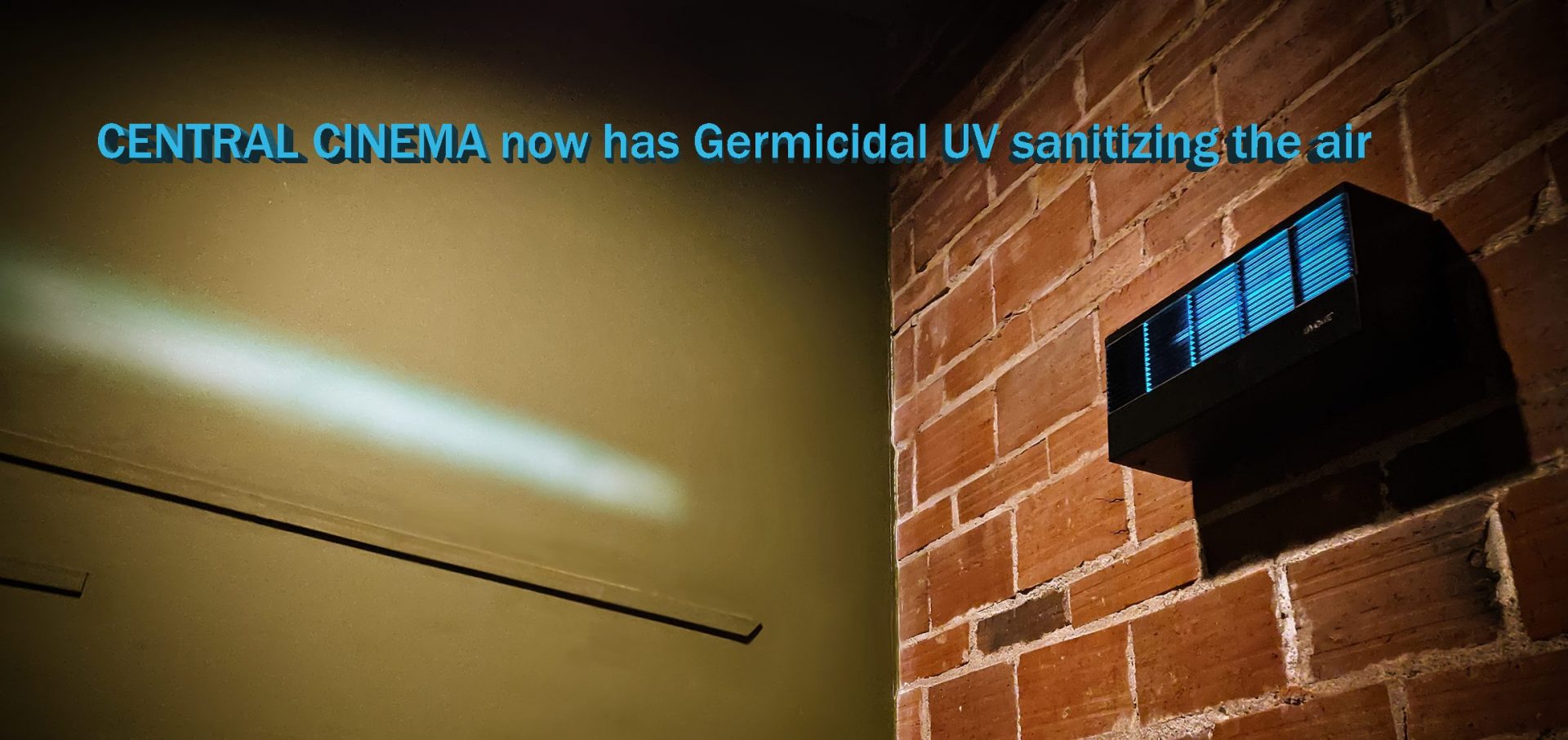 Germicidal UV kills viruses floating in the air